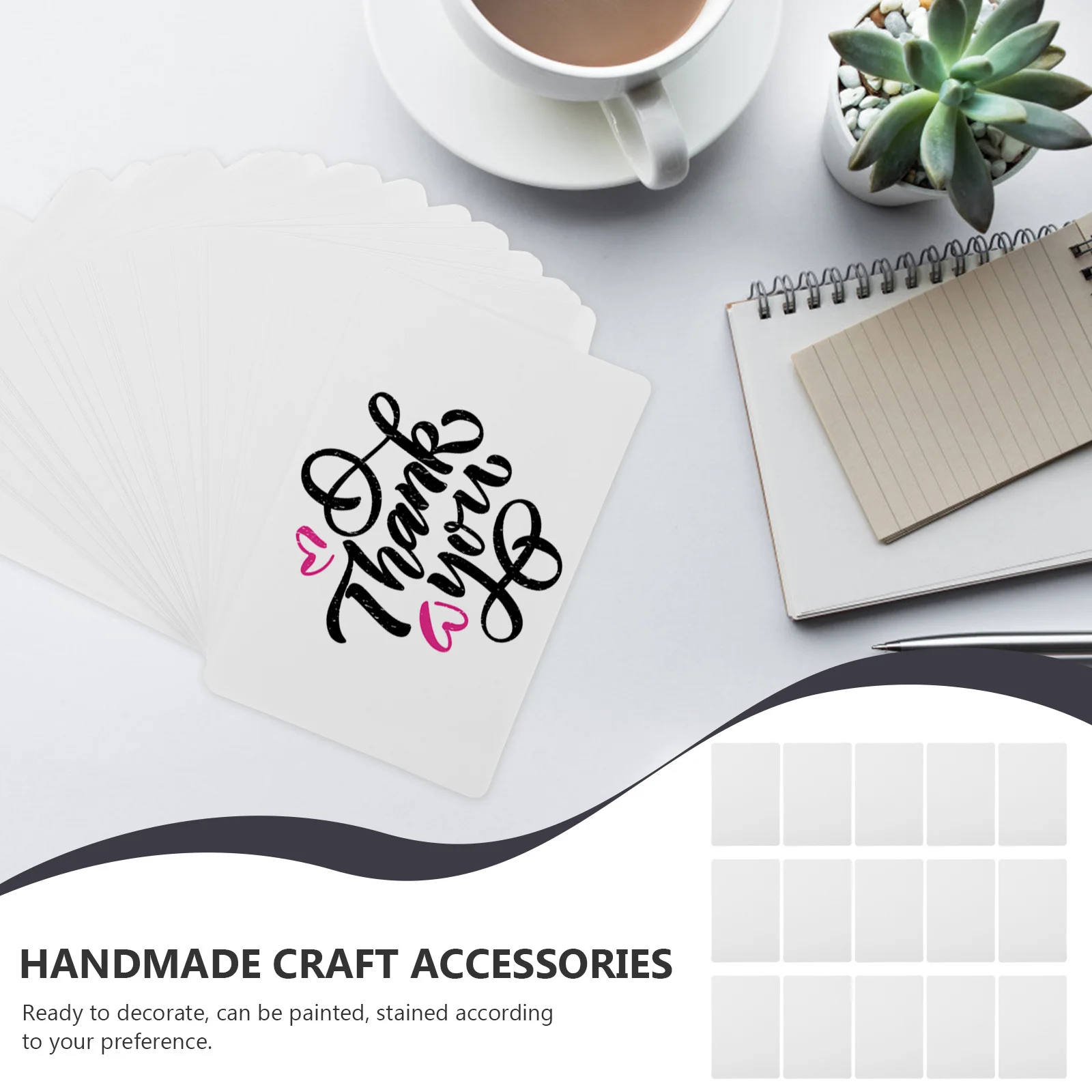 50 Stück leere Postkarten zum Selbermachen, leere Druckkarte zum Aufhängen von Etiketten, Nachrichten, Geschenkanhänger, Handzeichnung, Graffiti-Lesezeichen