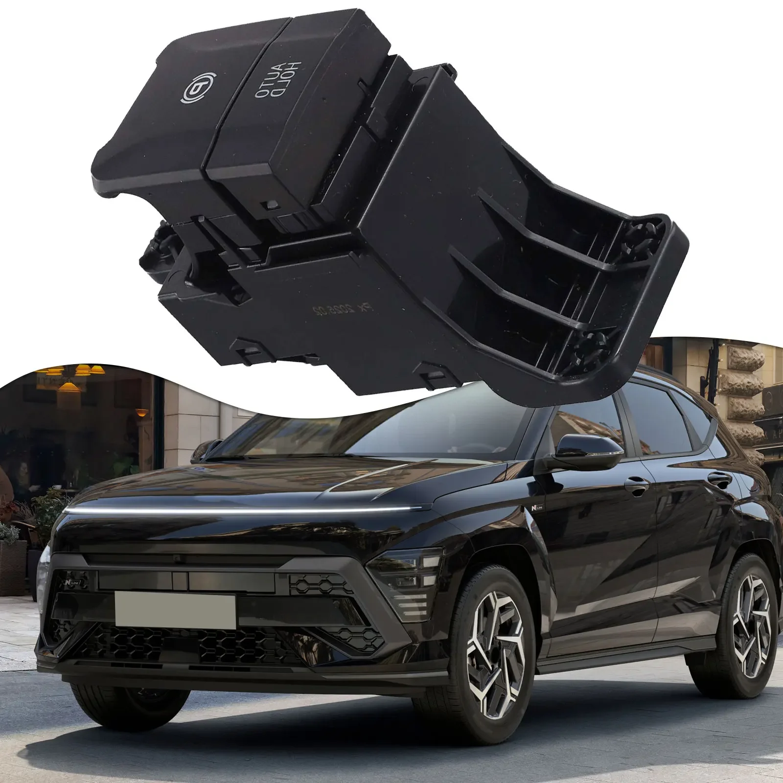 1X Car Electrical Handbrake Parking Brake AUTO HOLD Switch 93310G3000 For Hyundai For Kona For I30 N Line 2018-2022