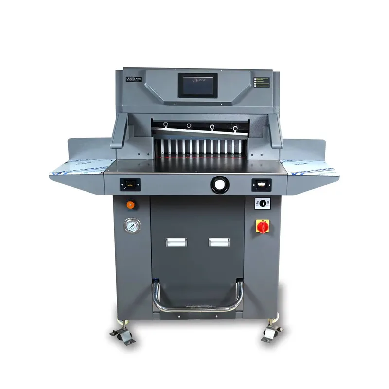 5010PX 500Mm Automatic Heavy Duty Stacking Paper Cutter With Hydraulic Control System