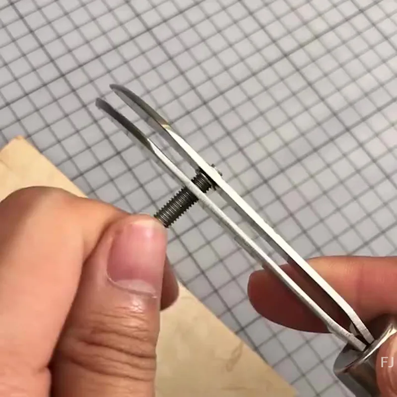 [YU] rainurage de couture de bord en cuir réglable artisanat rainure Gouge outil de bricolage sertisseuse en cuir rainurage et rainurage