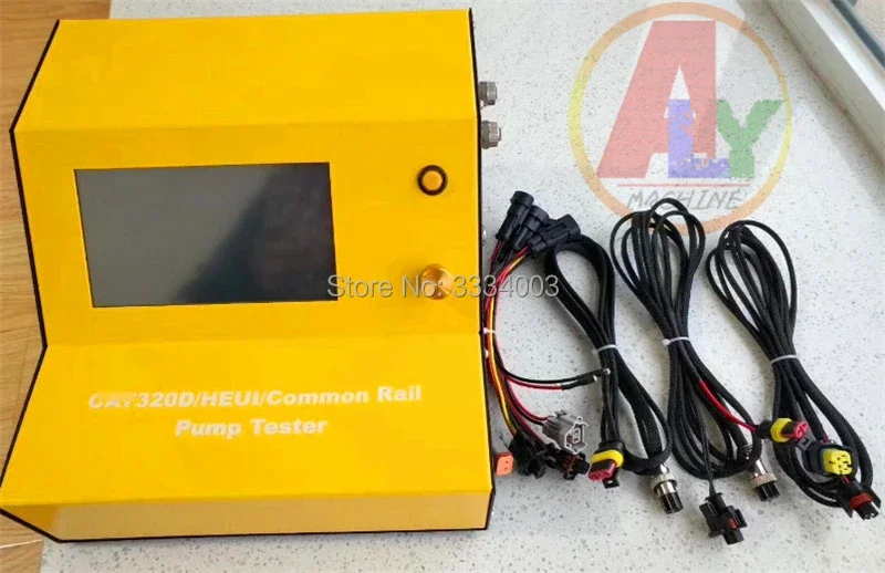 EUI/HEUI diesel common rail pump tester for CATT 320D HEUI PUMP with  flow meter