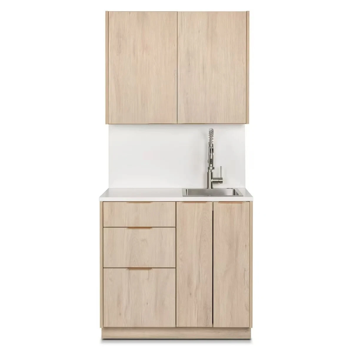 Modern Salon Shampoo with Storage Wooden Cabinet Shampoo Professional Hair Coloring Table Hair Salon Furniture