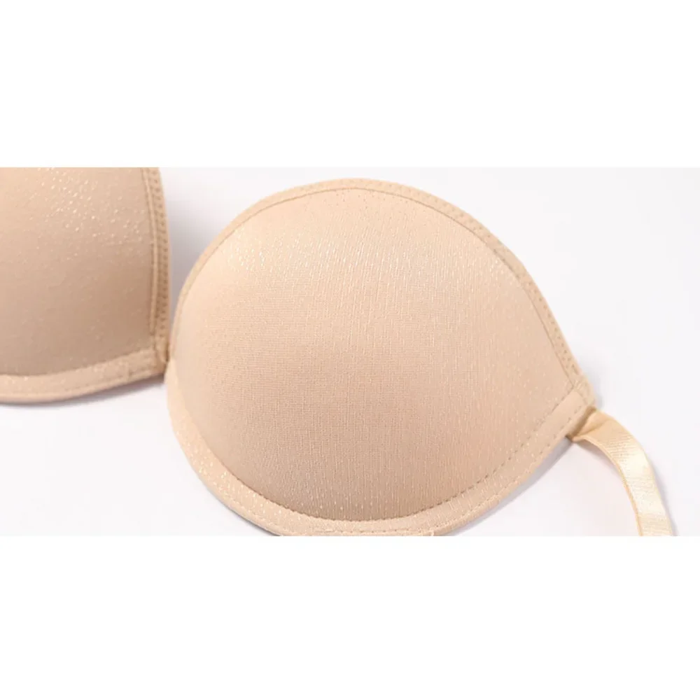 Sexy Women Strapless Bra Romantic Temptation Push Up Invisible Bralette Non-slip Breast Backless Brassiere Lingerie Tops