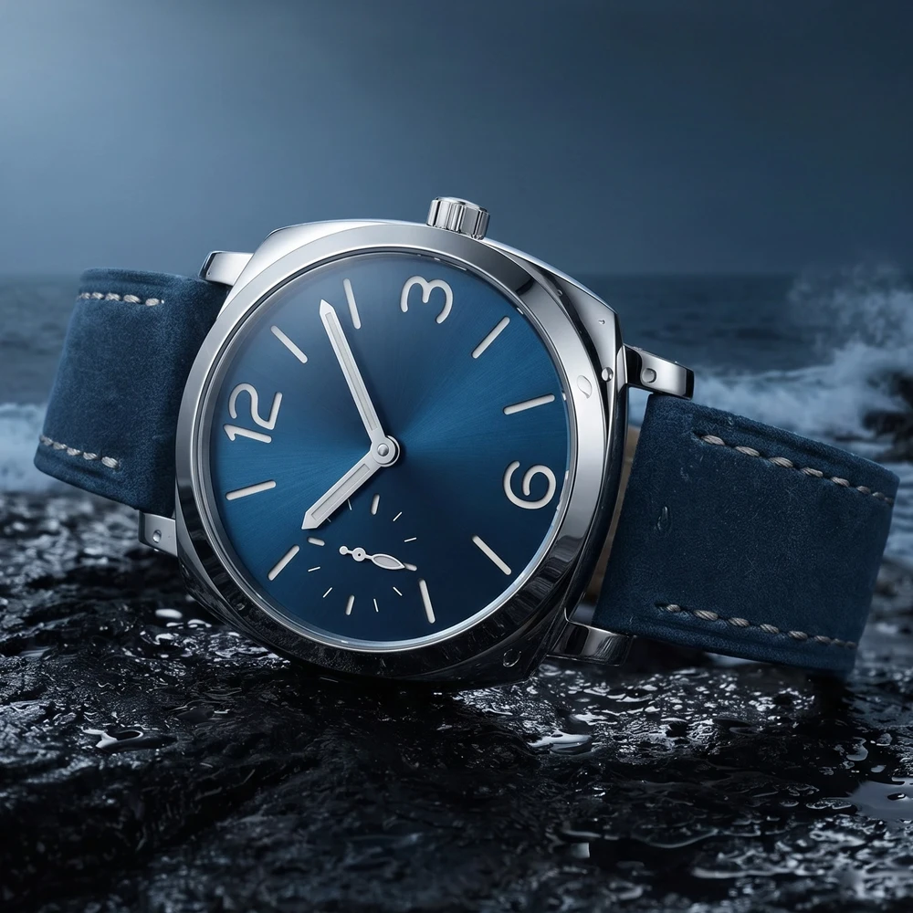Corgeut ST3600 Manuelle Mechanische Uhr 42mm Saphirglas Herrenuhr 5ATM Wasserdicht Edelstahl Piloten-Hommage Bestseller