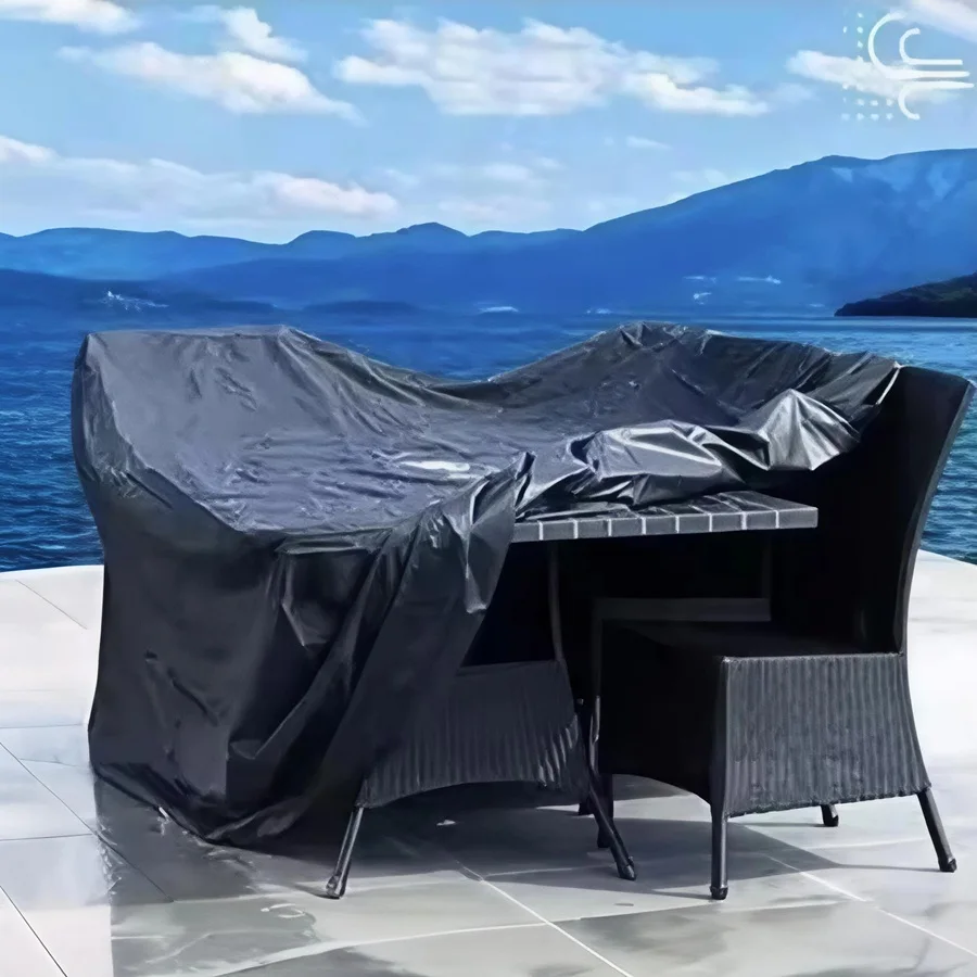 Outdoor Dining Table Chair Cover Cloth Chair PVC Dustproof Flat Sheet Bedsheet Pet Diaper Mat Moisture-proof Waterproof Portable