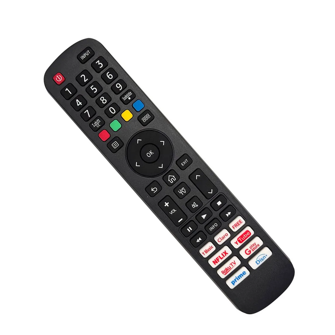 

Remote Control Suitable for HISENSE VU HILIFE DEXP Smart TV EN2BK27S EN2BS27H EN2BW27H EN2BJ27H EN2BX27V EN2D27 EN2D27Z EN2H27