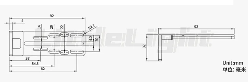 Gemini/ZWO EAF Standardadapter aus Aluminiumlegierung für Teleskope – Detail 1