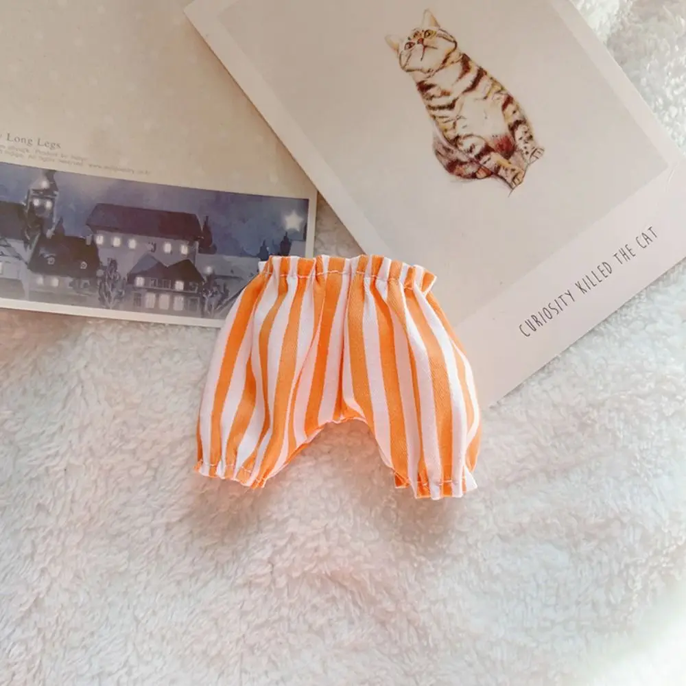 Cute 15cm Pumpkin Pants Stripe Handmade Shorts Colorful Wave Point Lantern Pants Cotton