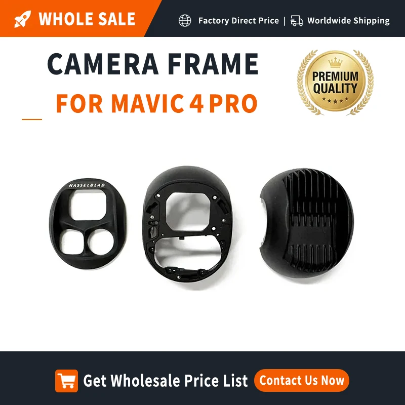 Wholesale Gimbal UV Filter Ring with Glass for Mavic4Pro Rear Camera Cover&Lens Frame-In Stock Repair Part Ask for Bulk Discount