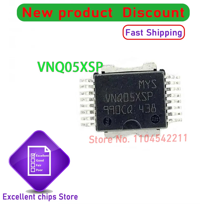 New Original VNQ05XSP VNQ05 HSOP16  In Stock  5~50pcs/lot