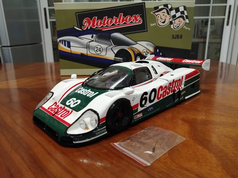 Exoto 1:18 XJR-9 #60 1988 Le Mans Simulation Limited Edition All Open Alloy Metal Static Car Model Toy Gift