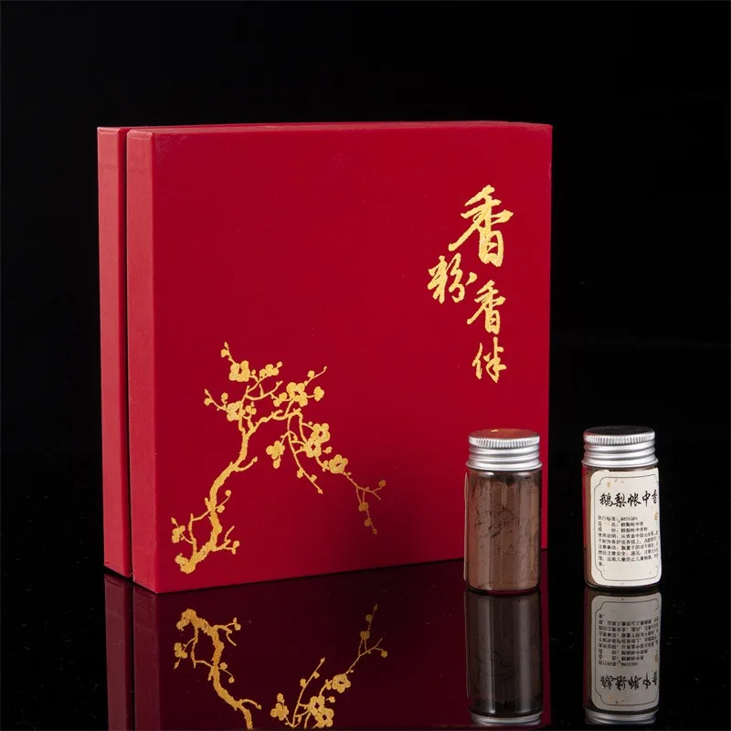 

8 Pieces Gift Box Incense Powder Natural Sandalwood/agarwood Manual Incense Raw Materials Indoor Seal Incense To Purify The Air