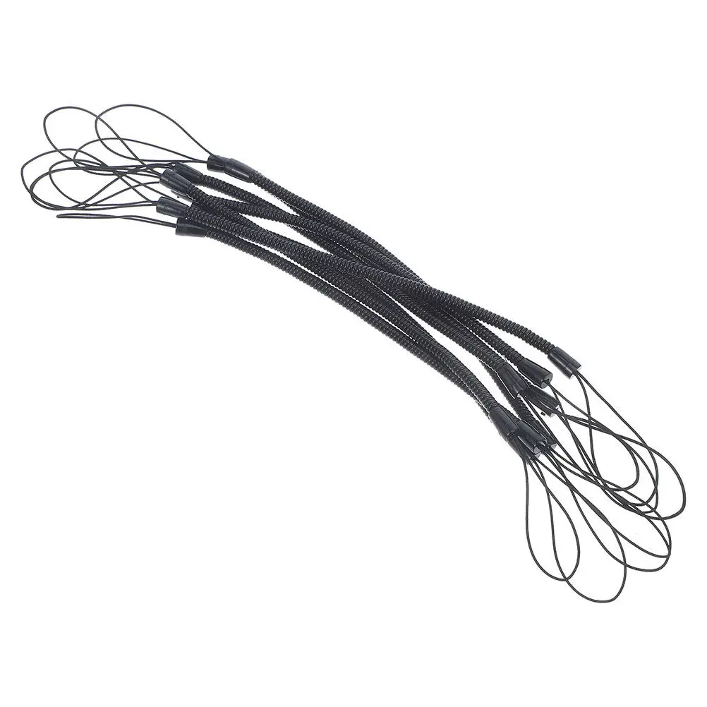 12Pcs Stylus Cord Anti-Lost Lanyard Spring Strap for Touchscreen Pens Tablet Mobile Devices Drawing Artists Retractable Elastic