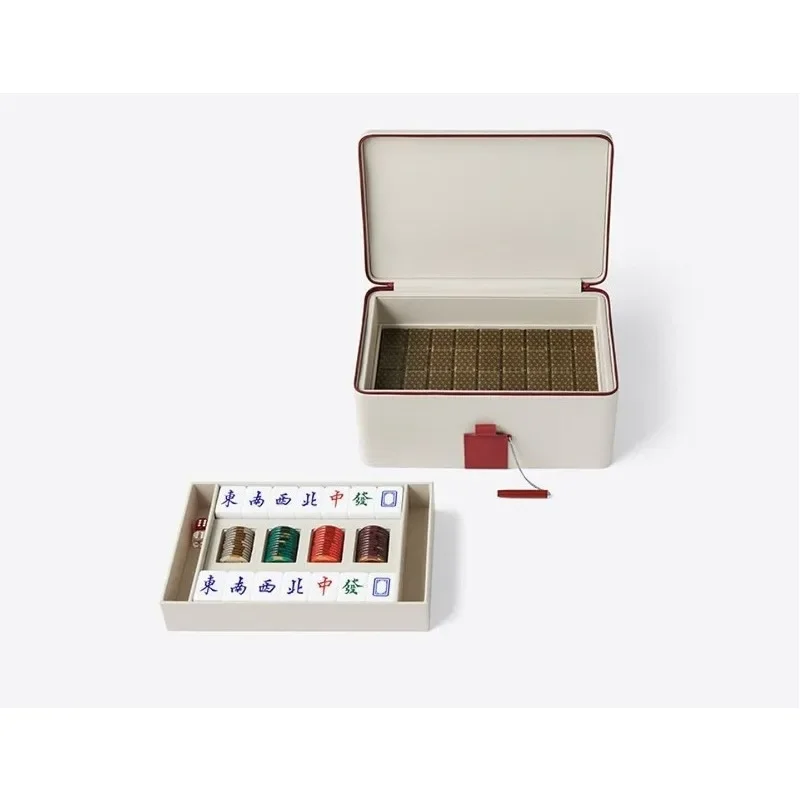 Machine Play #48 Mahjong Set, Accessories, Beige