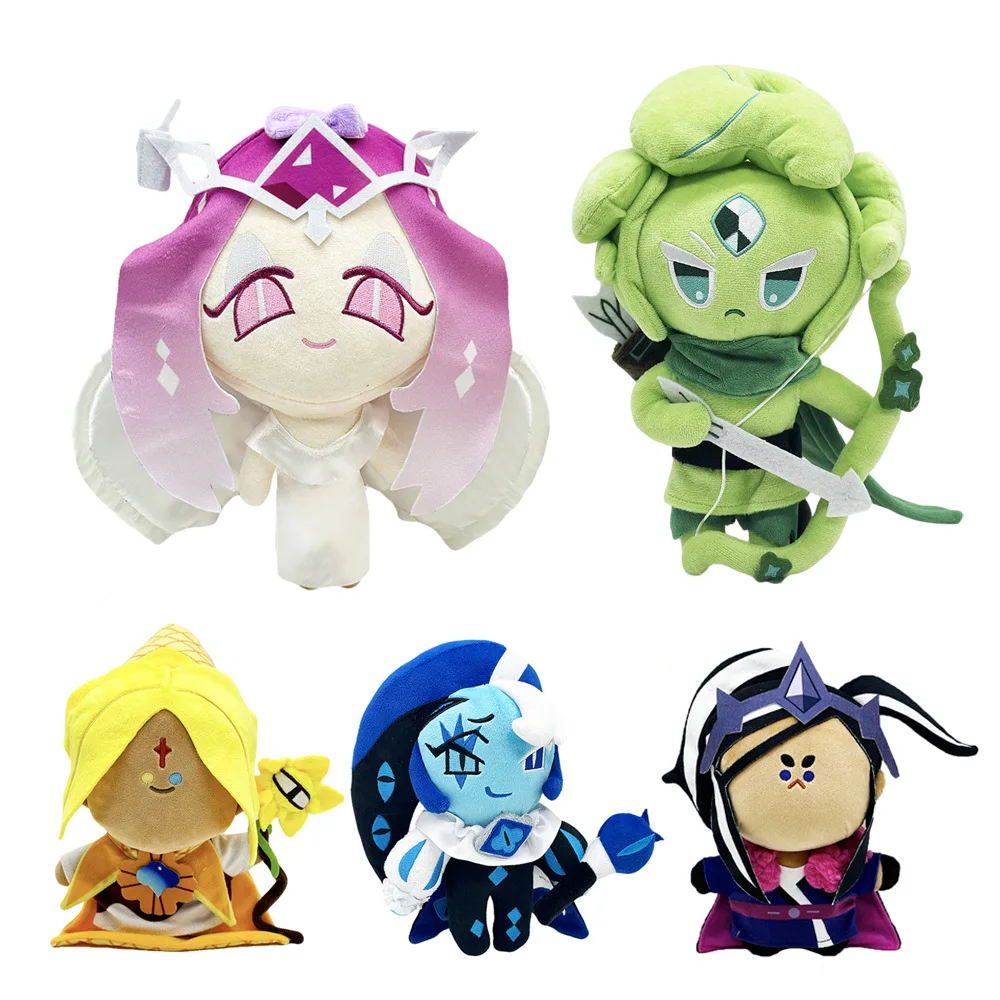 

New Animation Cartoon Cute Eternal Sugar Cookie Gingerbread Man Kingdom Plush Sleeping Doll Doll Peripheral