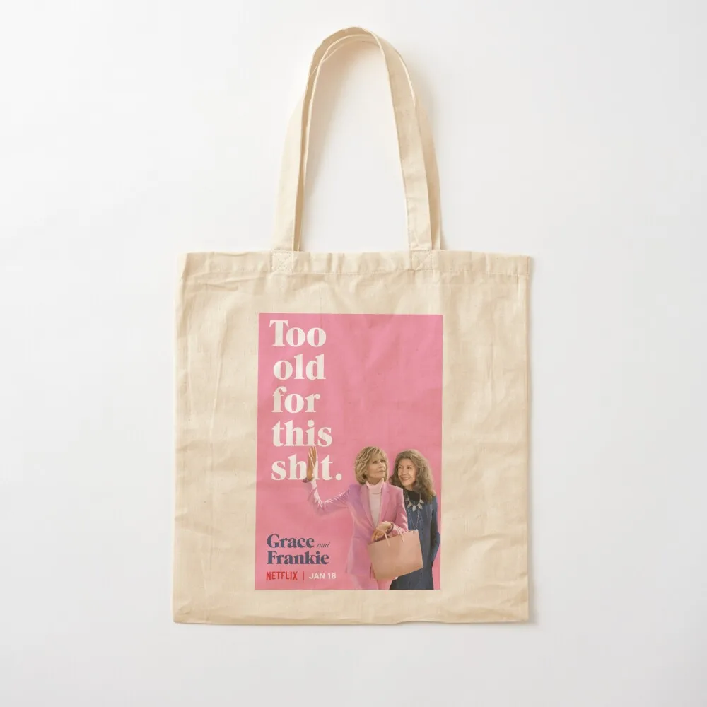 Grace and Frankie Tote Bag reusable grocery bags hand bag Women's tote bag ecological bags