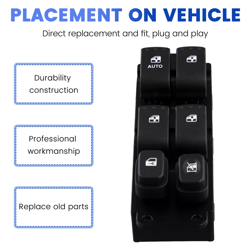 

Efficient Car POWER WINDOW MAIN SWITCH For Ssangyong REXTON 2004-2011 8582008C04HEN=8582008C04HCX