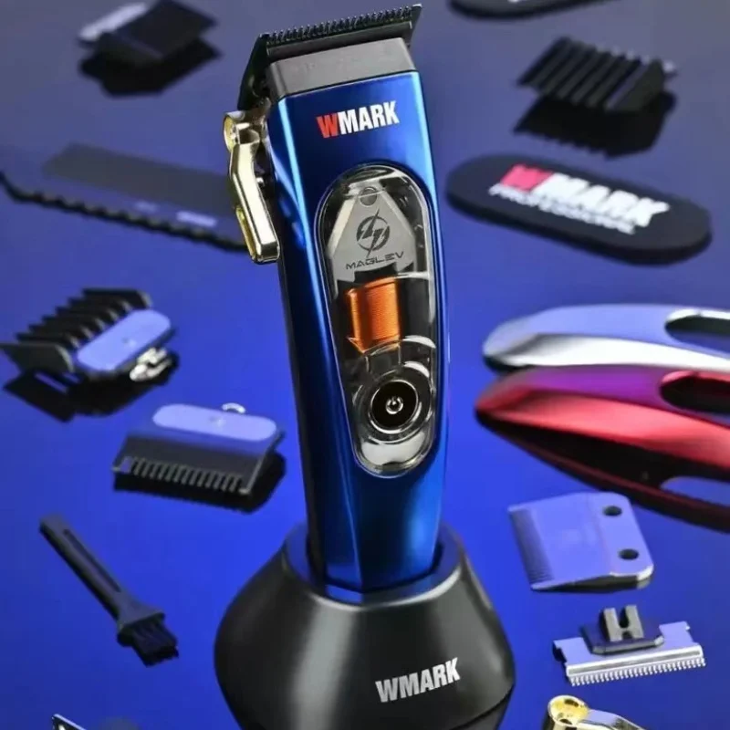 New WMARK NG-9004 Hair Clipper For Men,MAGLEV motor 10000RPM,Hair Cuter Machine,Cordless Rechargeable Edgers Clippers