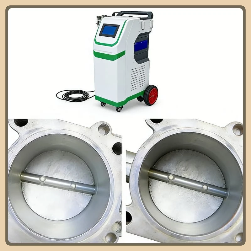 Dry Ice Cleaner Blasting Machine Industrial Portable Engine Parts Cleaning Carbon Removal Intake Manifold Degreasing Customized