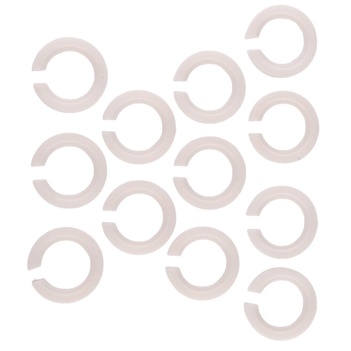 Pantalla de lámpara de 12 piezas, convertidor de agujero E27 a E14, reductor de anillo para montaje de pantallas de lámpara de tornillo a tapas