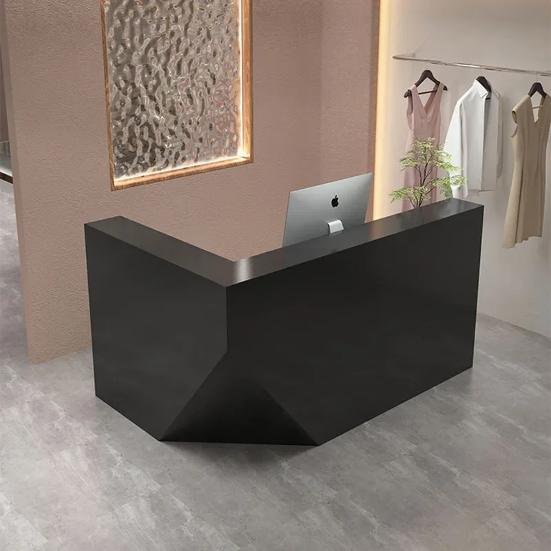 

White Pulpit Cash Counter Desk Restaurant Tables Modern Office Mobile Pulpitos Shop Counter Bar Retail Bureau Shop Furniture