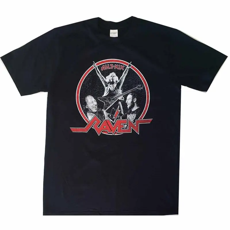 Raven Australian Tour Shirt S-XXL T T-shirt Official Heavy Metal Band Tshirt