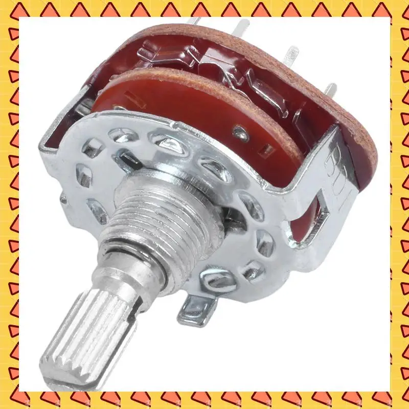 

A008 10X Electronic Machine 4P3T 4Pole 3 Position 2 Deck 16 Pin Rotary Switch