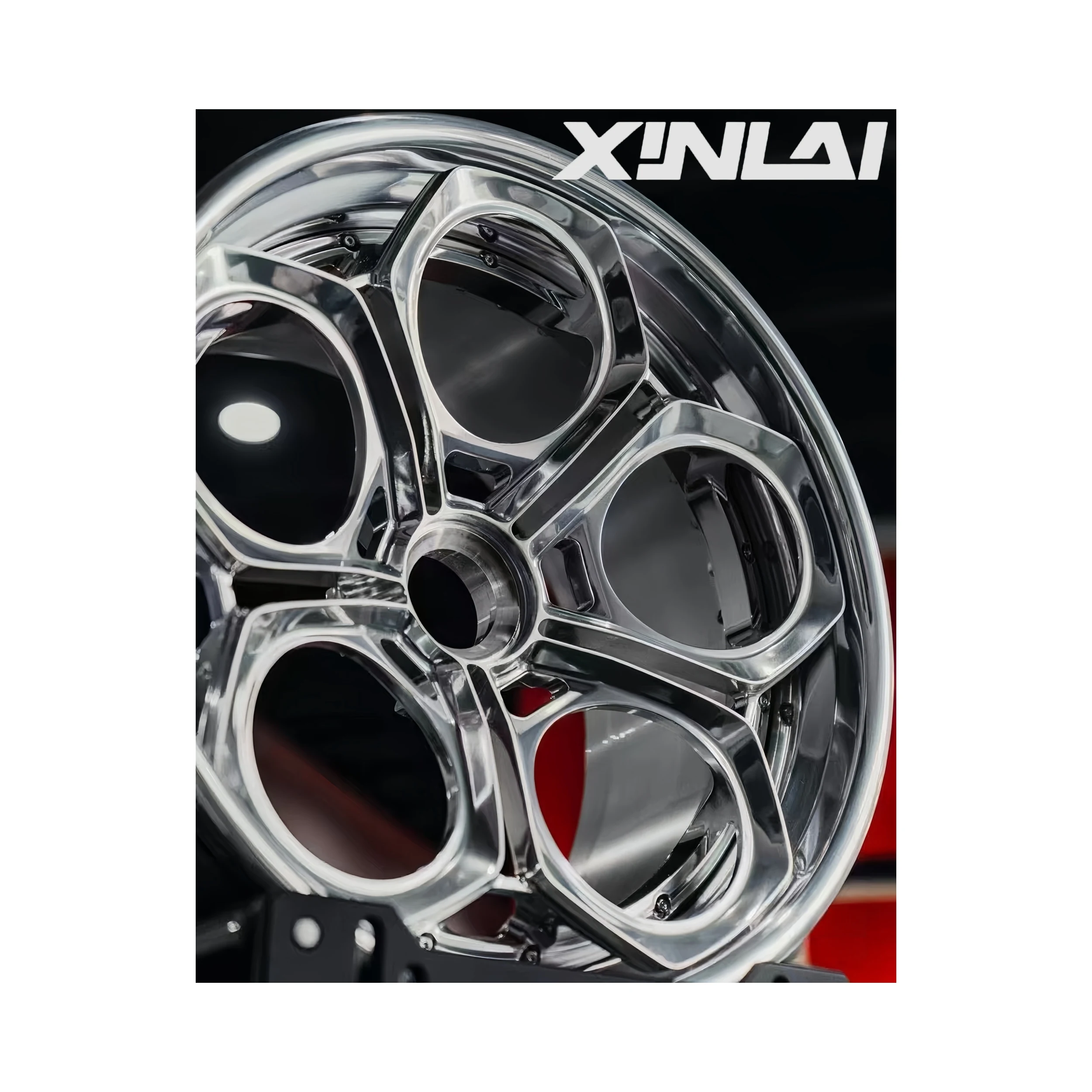 

New Hot Sale Forged Wheel 2-piece Brushed Polished Deep Concave Aluminum Material 5x112 5x114.3 5x120 20 21 22inch Forged Wheel