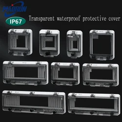 new protection window cover waterproof window cover circuit breaker protection cover switch window IP67 waterproof box