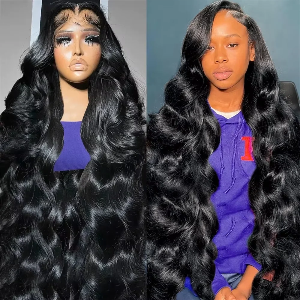 36 Inch 13x4 Lace Front Human Hair Wigs Brazilian Body Wave Lace Front Wig 13x6 HD Lace Frontal Wigs For Women Human Hair