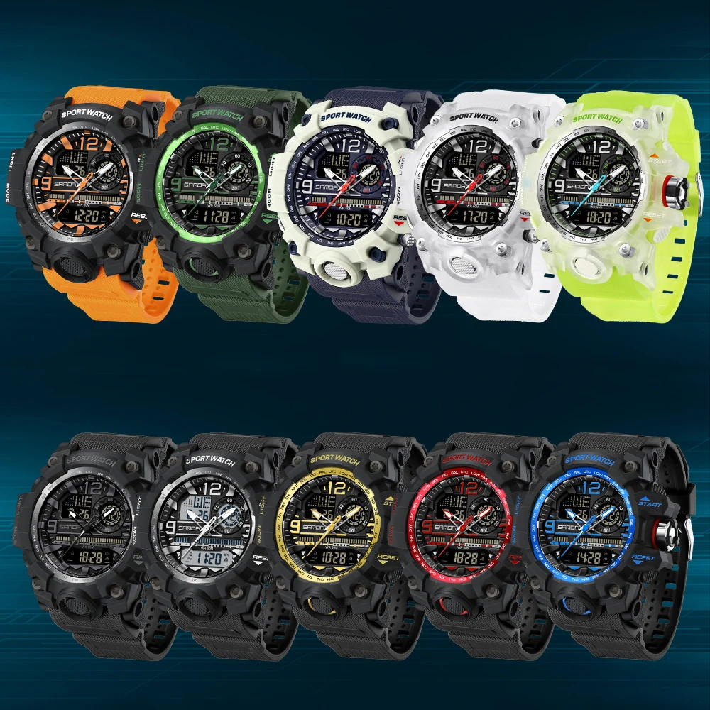 SANDA 3133 Outdoor Men's Watch - огляд і ціна Outdoor Lighting Zones
