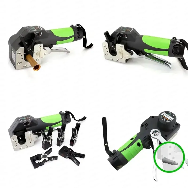 Automatic Copper Tube Expander ST-E900AM, Rechargeable Lithium Battery Flaring Tool for AC Repair
