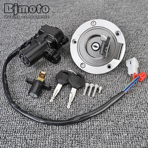 Zündschalter-Sitzschloss für Yamaha XT660 XT660Z Tenere MT03 MT-03 YZF R6 R6 YZF-R1 R1 XJ6 XJ6F XJ6N FJ09 FZ09 FZ07 FJ13 FJ1300 12 Hauptverkaufszündung XJ6 - №4