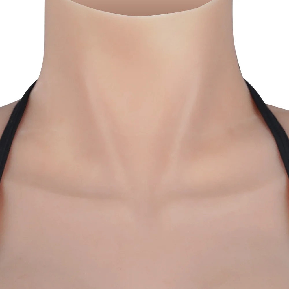 KOOMIHO Silicone Breast Forms A/B/C/D/E/G/H Cup Huge Fake Boobs Transgender Drag Queen Shemale Crossdresser Beginner 1TH GEN