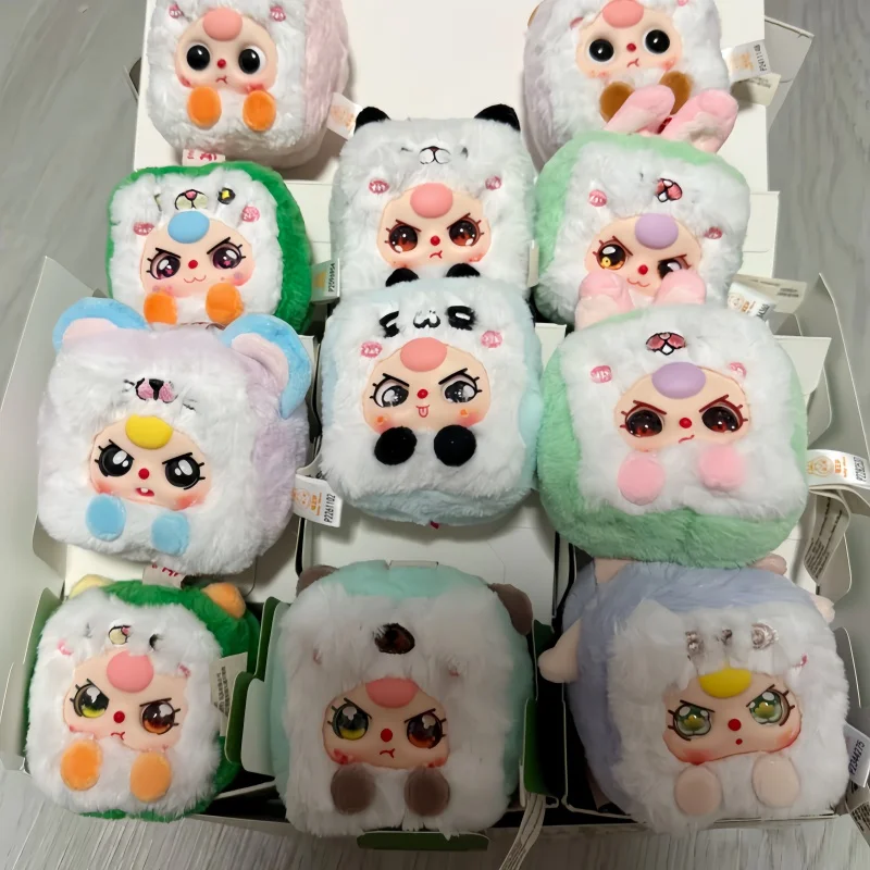 

Новая подлинная серия Baby Three Little Mahjong, глухая коробка, очаровательные фигурки для сумки, модная игрушка, очаровательный уникальный декор для стола, подарок