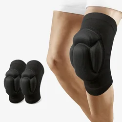 1 Pair Sports Thickening Knee Pads Volleyball Extreme Sports Kneepad Brace Support Dancing Anti collision Elastic Knee Protector