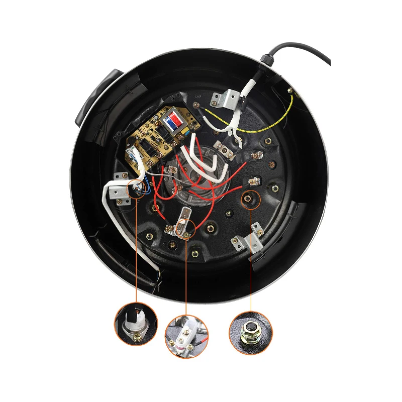 Okicook Acciaio inossidabile antiaderente 33 litri Grande pentola a pressione elettrica multifunzione Cuociriso