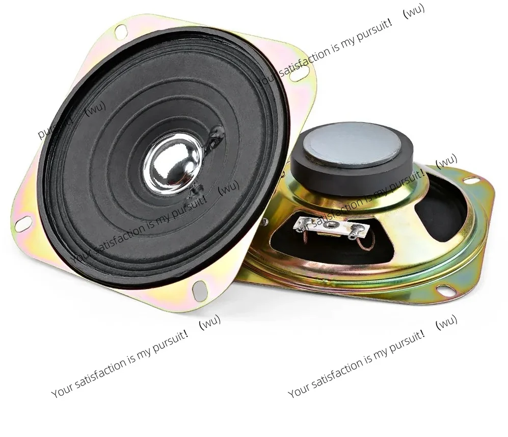 For Home Theater AIYIMA 2Pcs 4 Inch Portable Audio Speakers Column Full Range Music Sound Speaker 8 Ohm 5 W Loudspeaker DIY