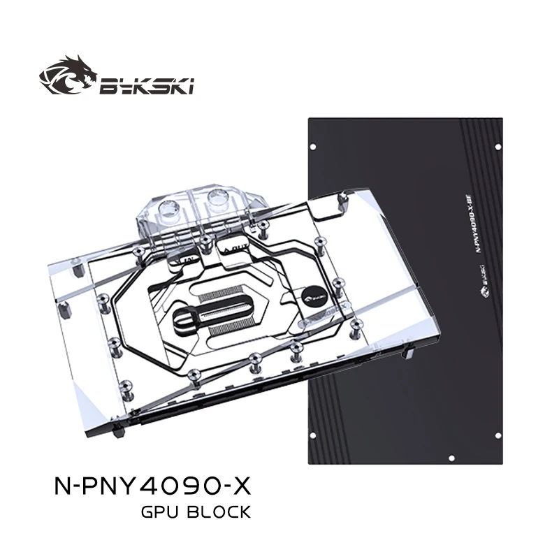 Bykski N-PNY4090-X GPU Block Use for PNY RTX4090 24GB XLR8 Gaming