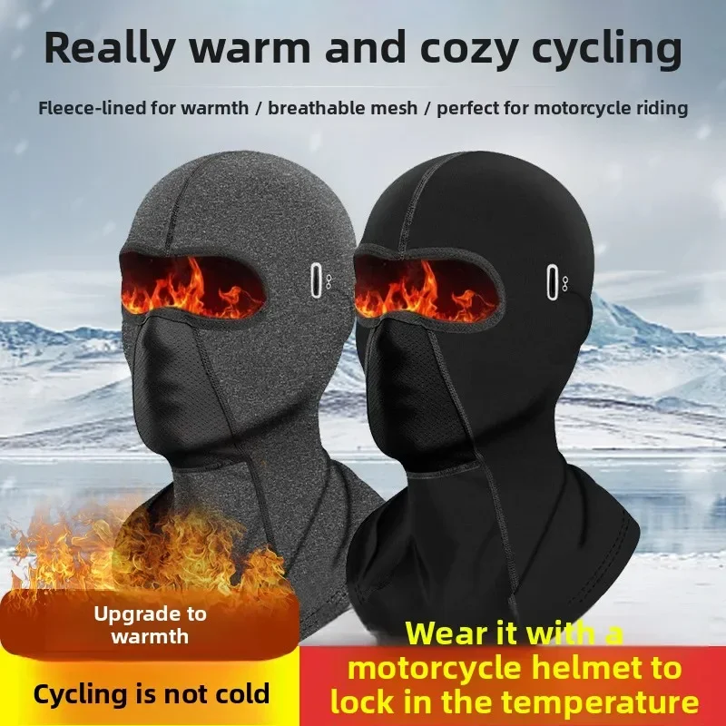 

Cycling Balaclava Riding Warm Motorcycle Helmet Breathable Ice Windproof Scarf Cold Protection Face Ski Mask Winter