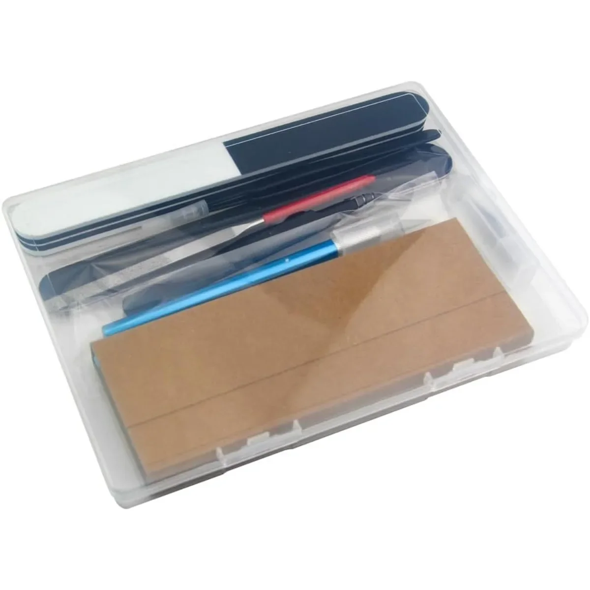 Conjunto de ferramentas Modelador Basic 8 peças: kit essencial para construção de modelos de carros e Gundam, perfeito para iniciantes e aficionados.