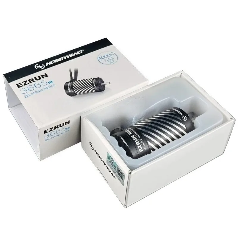 

1pcs new HobbyWing EZRUN 3665 G3 2400 3200KV 4000KV Brushless Motor For 1/10 RC Car