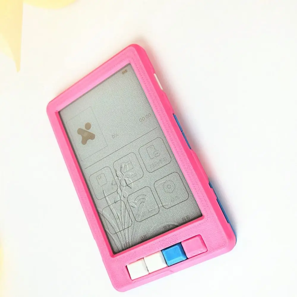 Shockproof E-Reader Case Anti-Scratch Plastic Protective Cover Shock Absorbing Retro Portable Cover for XTEINK X4