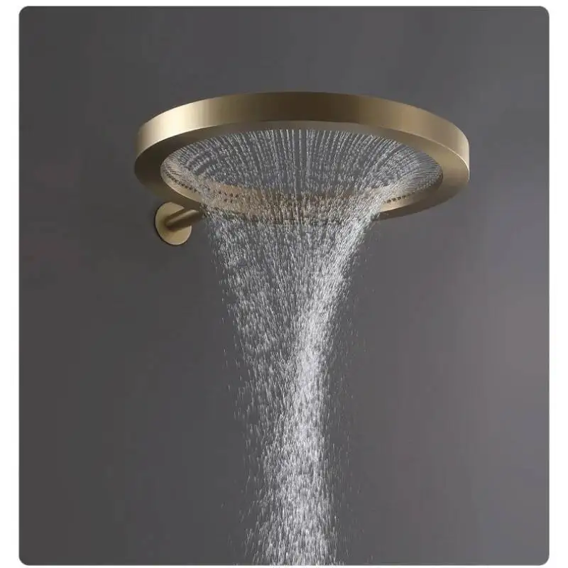 

Upgrade High Pressure Shower Head Bathroom Accessories Chuveiro Rainfall Spa Water Saving Spray Massage Home Supplies Customized