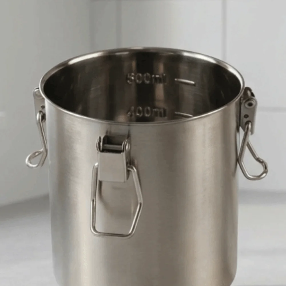 520/1000/1600/2500ml Stainless Steel Storage Tank Leak-Proof Grain Storage Box With Scale Sealed Food Storage Containers Beans - view 4