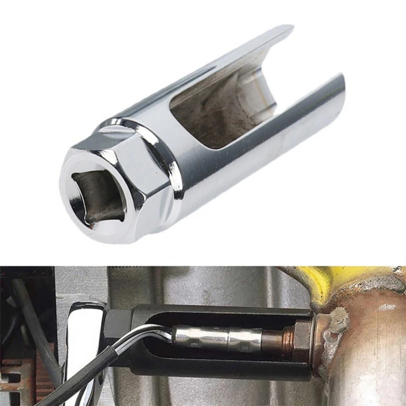 22mm 1/2'' Universal Oxygen Sensor Sleeve Oxygen Sensor Removal Tools Oxygen Sensor Socket with Side Wire Cutout Automotive Part view 5