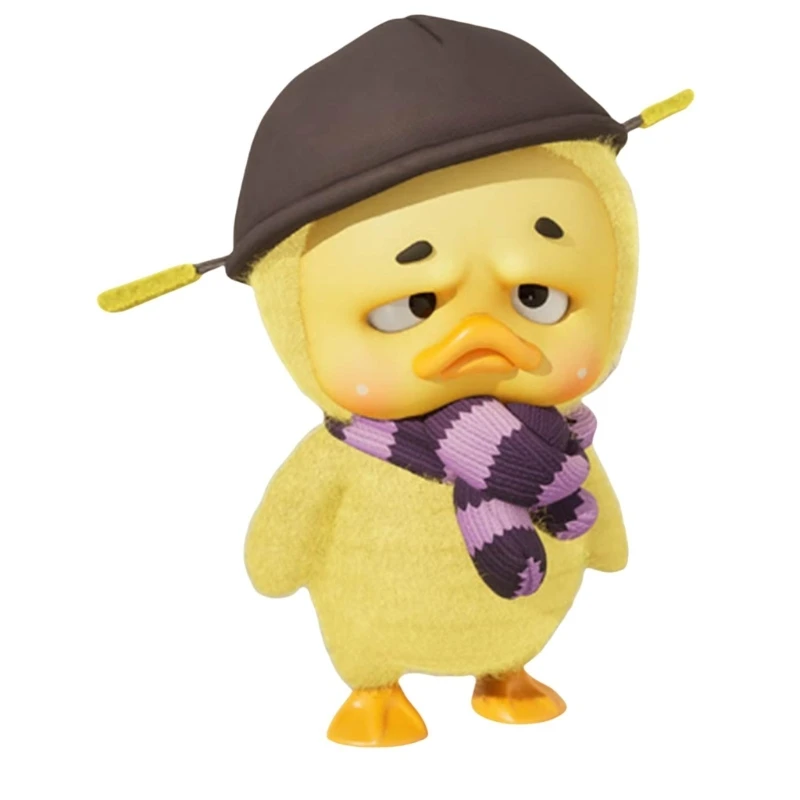 Cartoon Duck Blind Boxes Figures Novelty Duck Figurines from Blind Boxes Lovely Desk Accessories for Home Offices