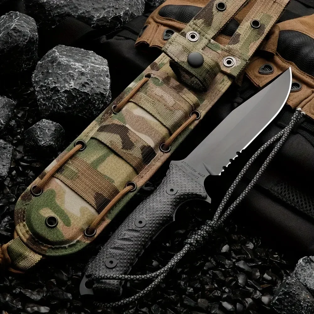 CR (versione di fascia alta) coltello tattico da campeggio all'aperto coltello da cucina Jungle coltello da caccia coltello dritto fisso EDC tool Knife