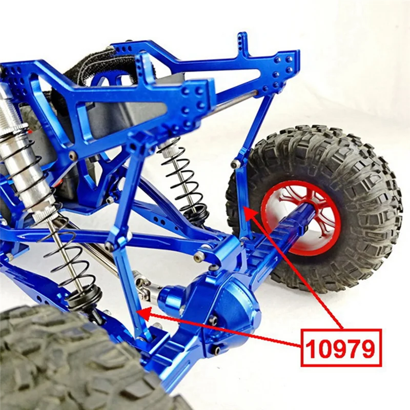 A63T-RC piezas de mejora de coche 10979 varilla de tracción Swarbar inferior (Al) para Ftx Outlaw VRX Racing RH1043/1045/1043SC/1045SC