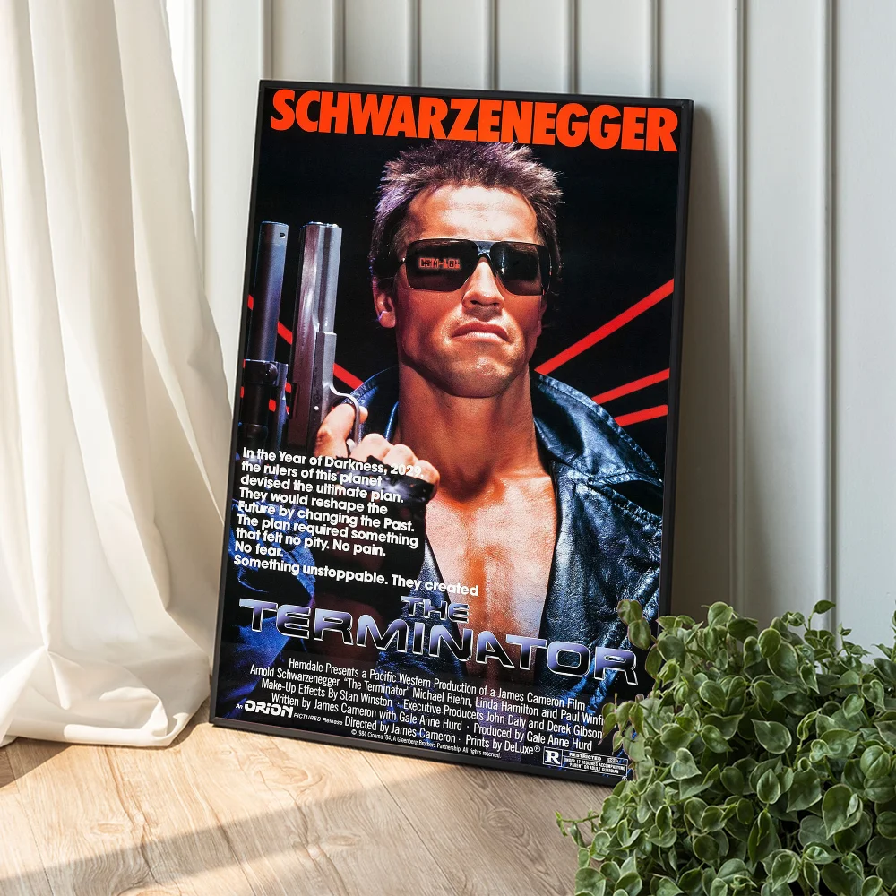 Film T-Terminator Plakat Dobrej Jakości Wydruki i Plakaty Jakość HD Plakat Wall Art Malarstwo Studium Home Decor